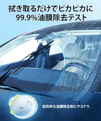 ガラス油膜除去剤