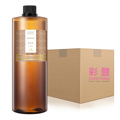 檀香舒緩身心按摩油1000ml 1箱(12支)