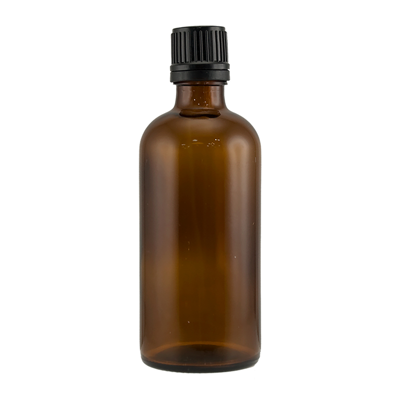 100ml 茶色玻璃滴樽連蓋