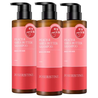 蜜桃乳木果洗髮露 500ml 3支