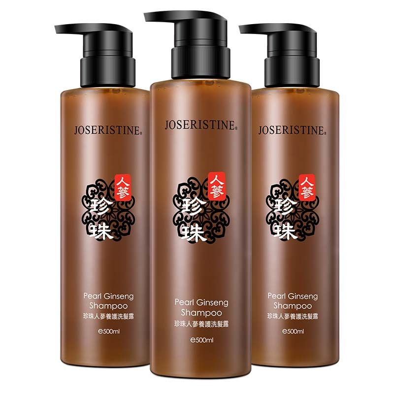 珍珠人蔘養護洗髮露 500ml 3支-Choi Fung