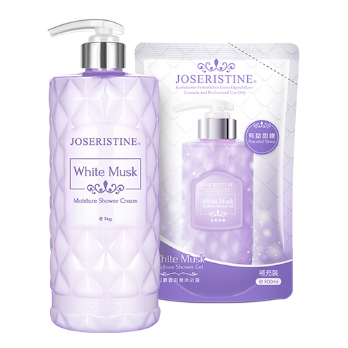 白麝香滋潤沐浴乳1+1優惠裝-Choi Fung