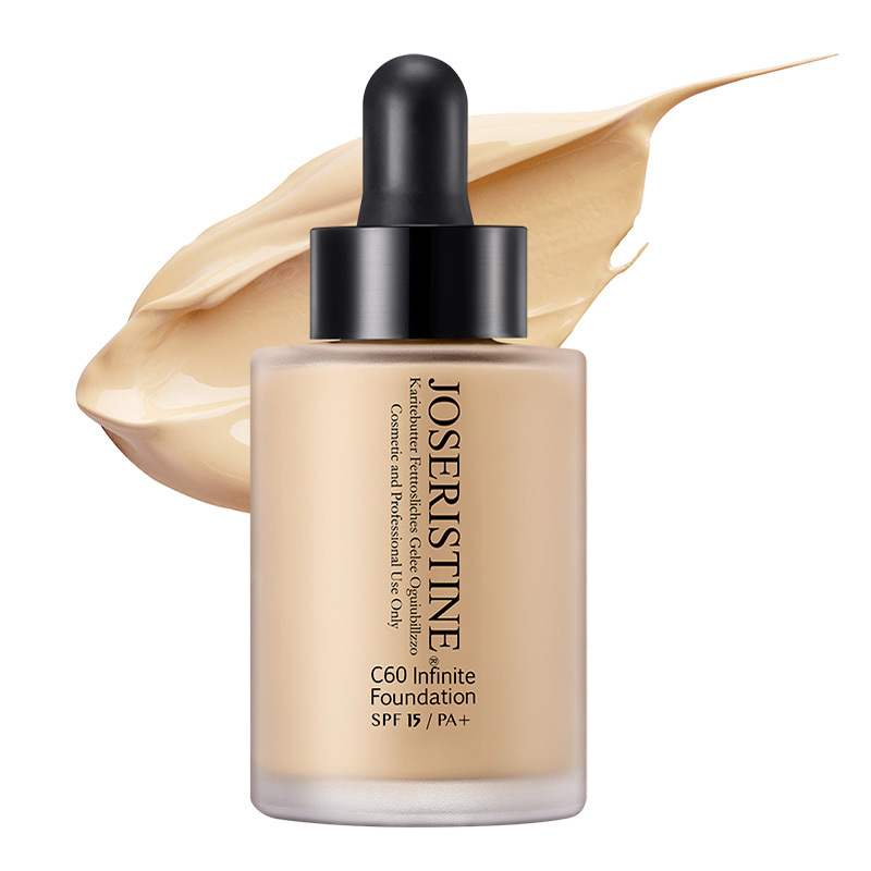 C60富勒烯十項全能精華粉底液SPF15/PA+ (02)