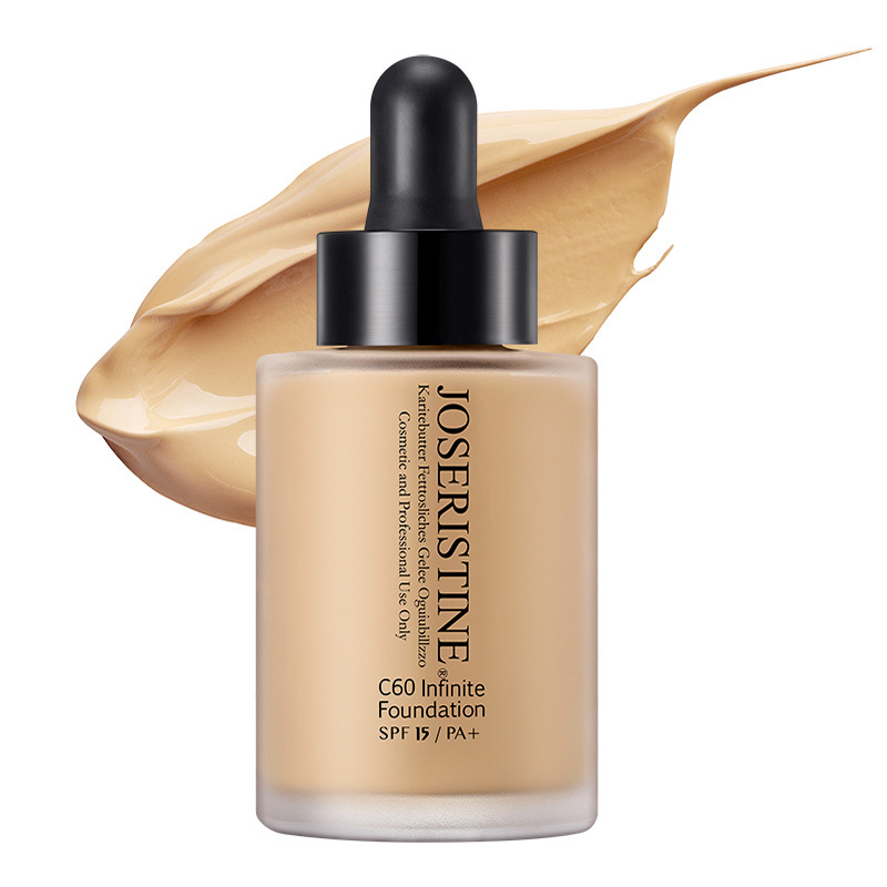 C60富勒烯十項全能精華粉底液SPF15/PA+ (03)