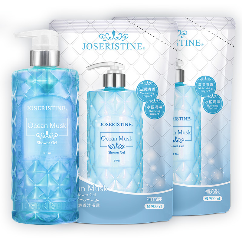 海洋麝香沐浴露1+2優惠裝-Choi Fung