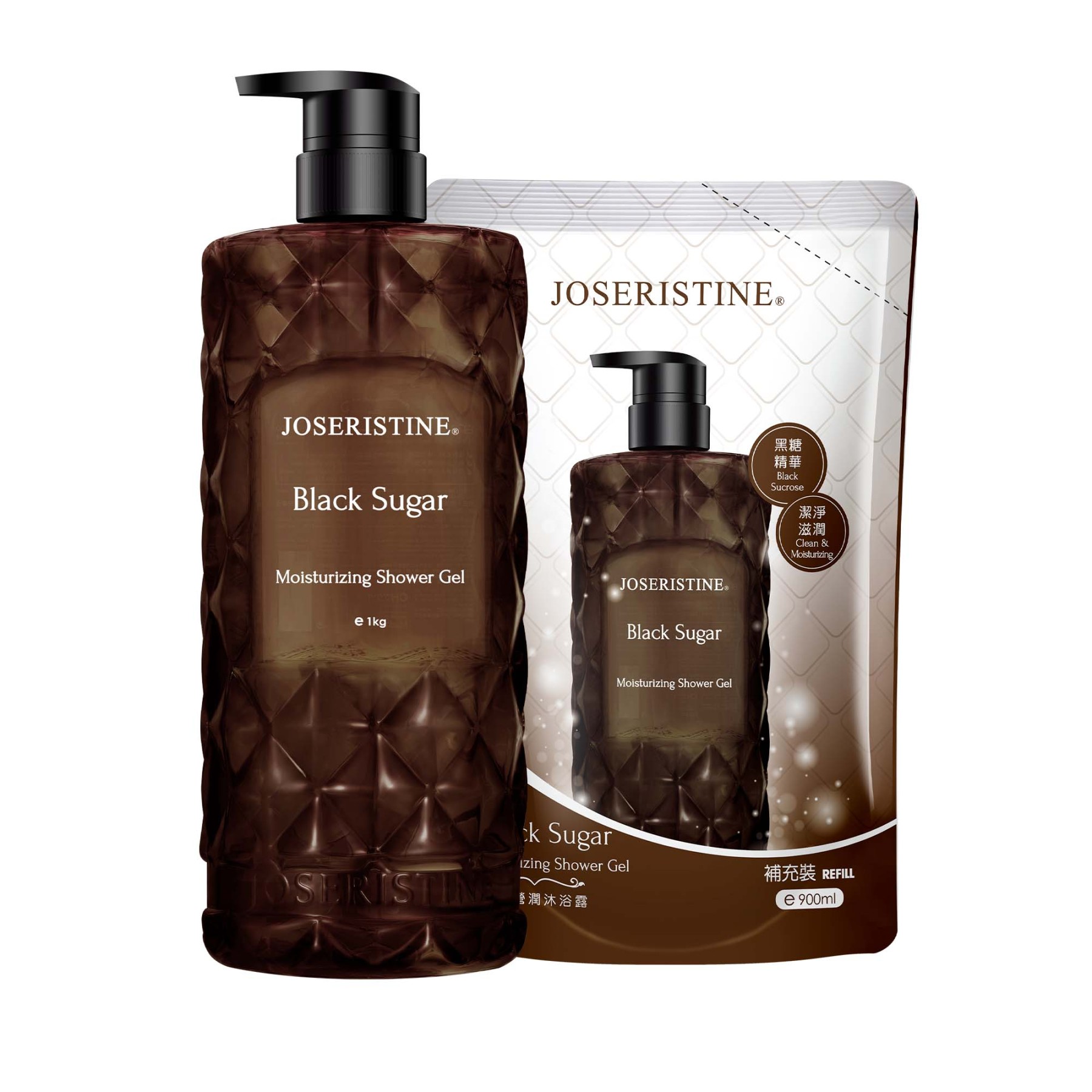 黑糖營潤沐浴露1+1優惠裝-Choi Fung