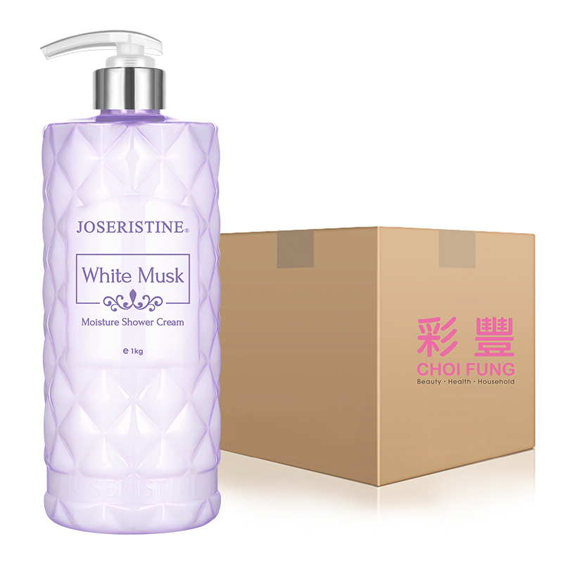 白麝香滋潤沐浴乳 1000ml 1箱(12支)