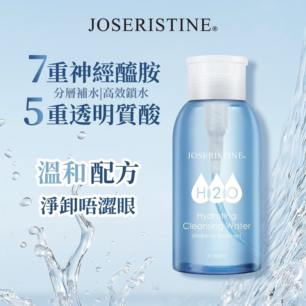 12杯水卸妝水
