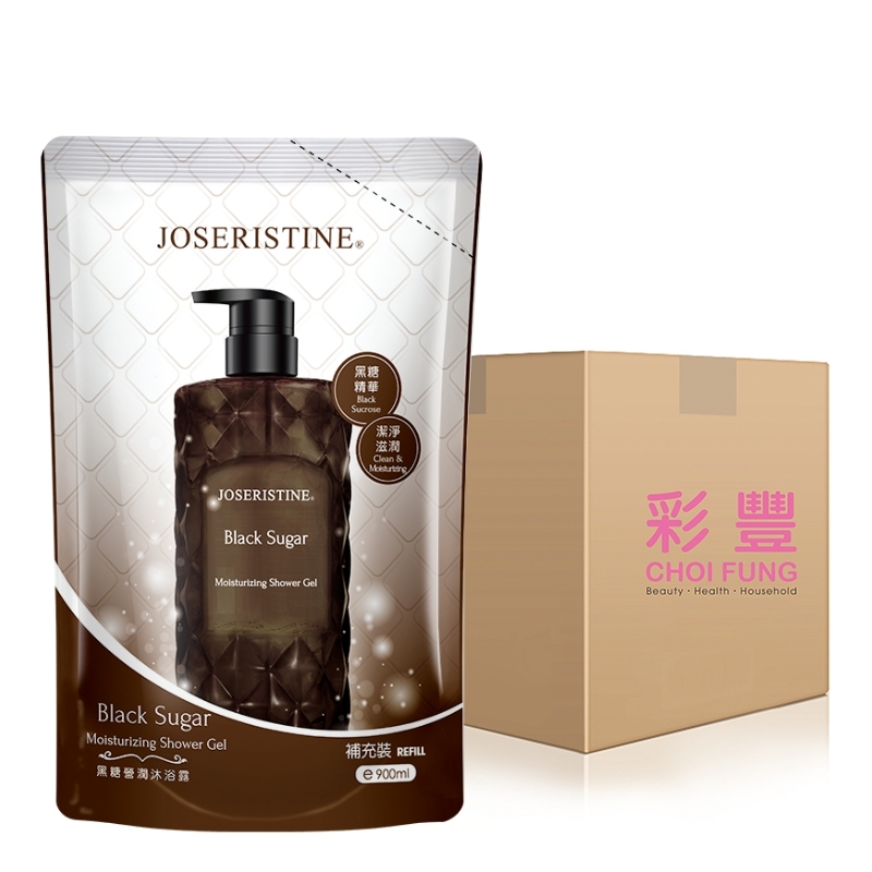 黑糖營潤沐浴露(環保裝) 1箱(12包)-Choi Fung