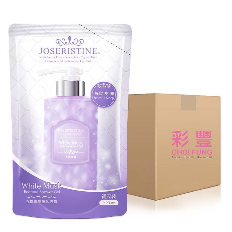 白麝香甜睡沐浴露(環保裝) 1箱(12包)