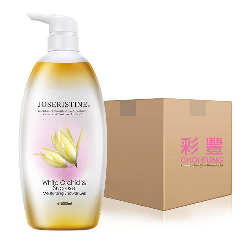 白蘭花蔗糖沐浴露 1000ml 1箱(12支)