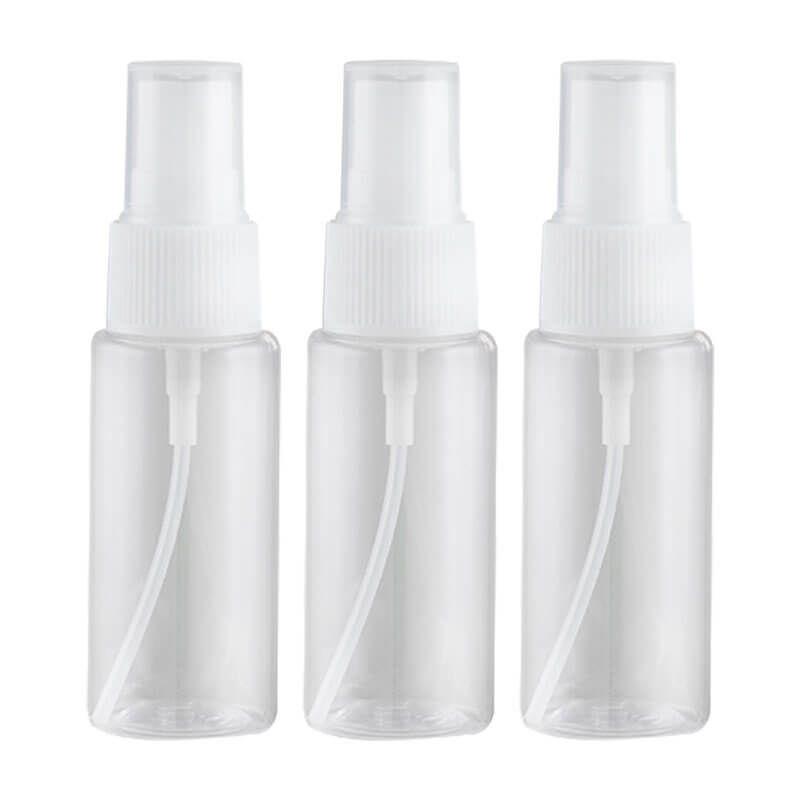 30ml 透明樽配白色噴頭 (3個裝)