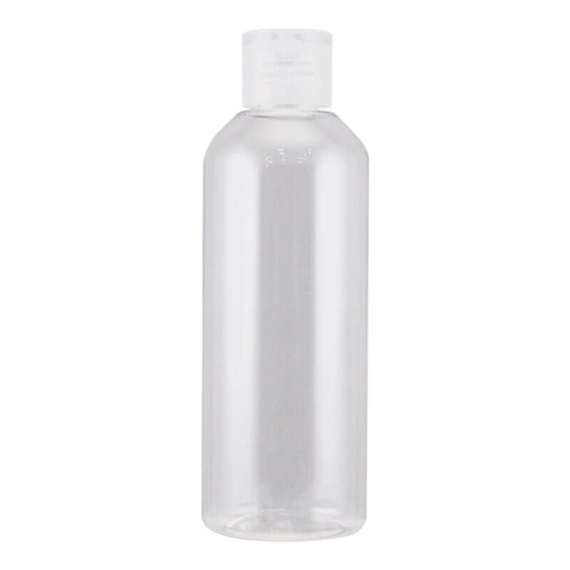 200ml 透明斜肩樽配透明掀蓋