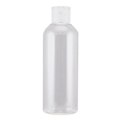 200ml 透明斜肩樽配透明掀蓋