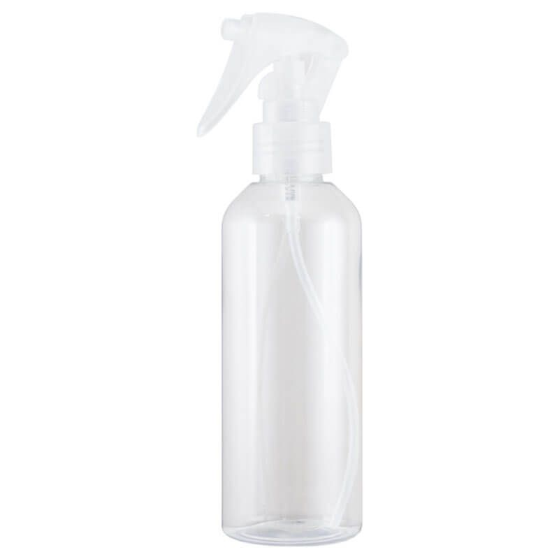 200ml 透明斜肩樽配大噴霧頭