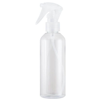 200ml 透明斜肩樽配大噴霧頭