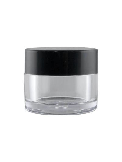 15ml 透明瓶連黑色蓋