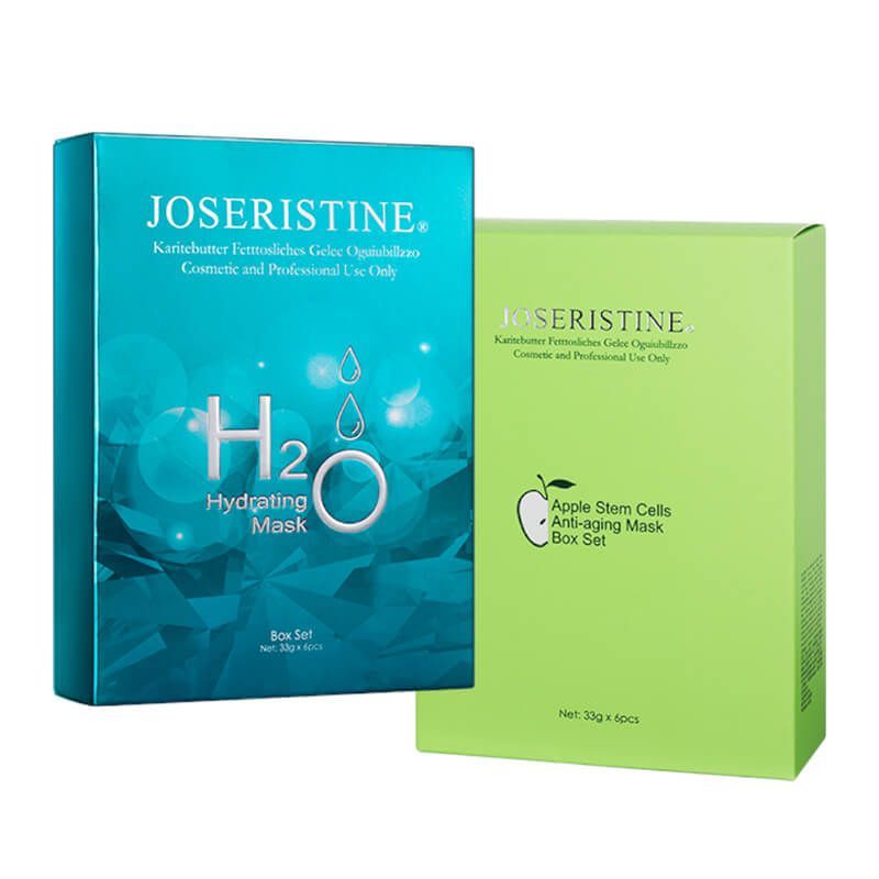 12杯水滋潤面膜套裝 + 蘋果幹細胞活膚面膜套裝 各1盒