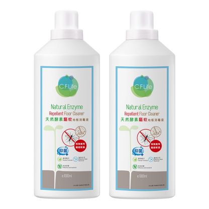 天然酵素驅蚊地板消毒液 1000ml 2支