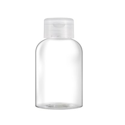 60ml 透明圓柱樽配透明掀蓋