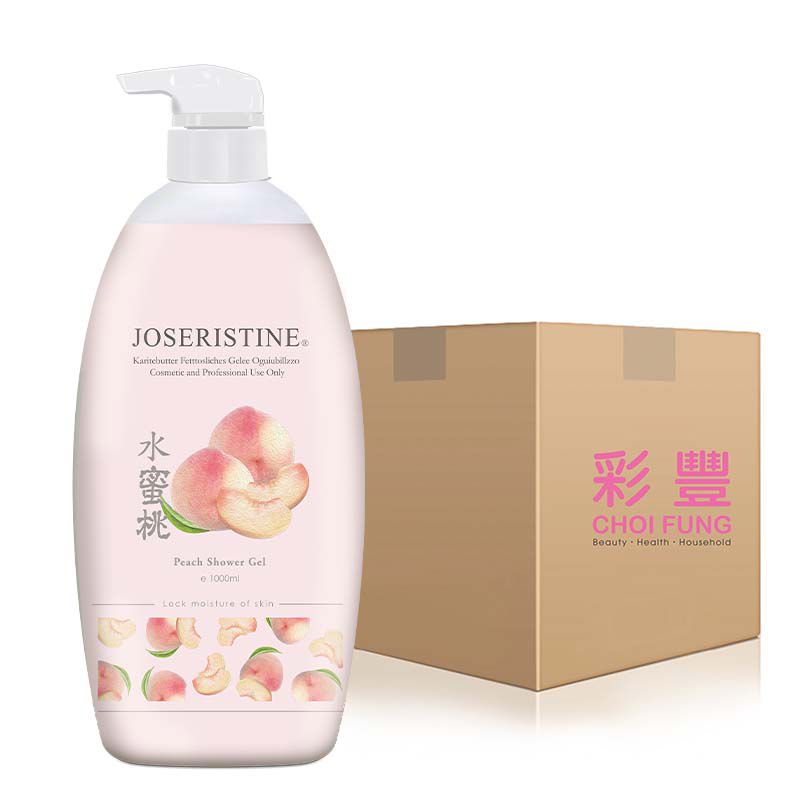 水蜜桃沐浴露 1000ml 1箱(12支)