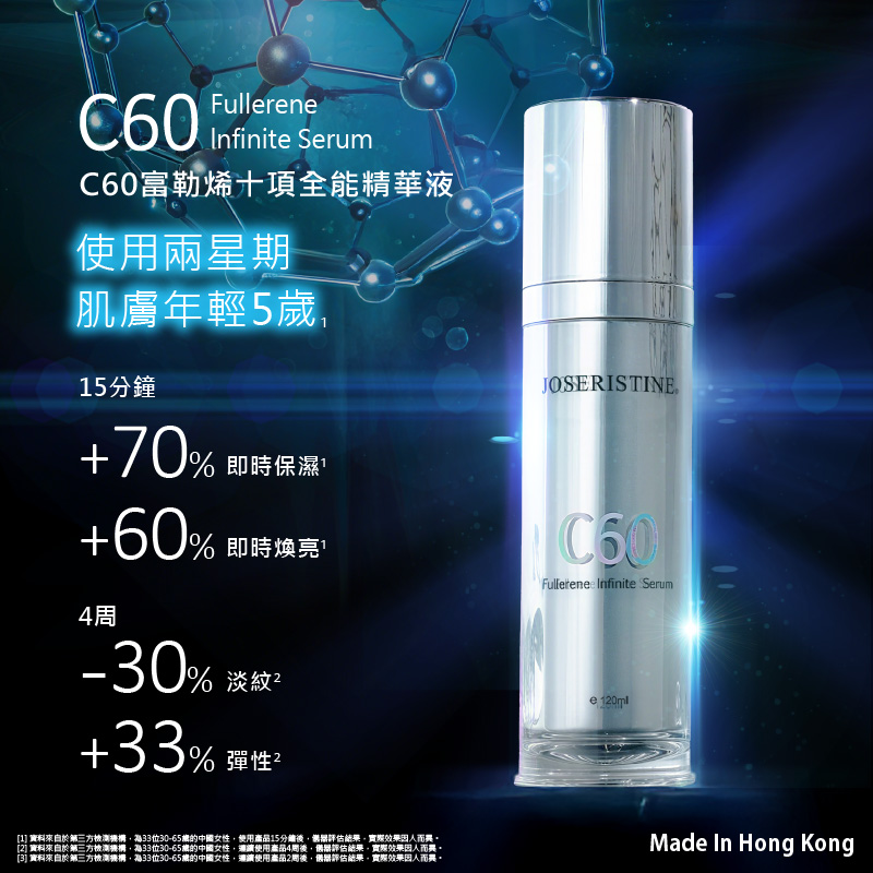 C60富勒烯十項全能精華液