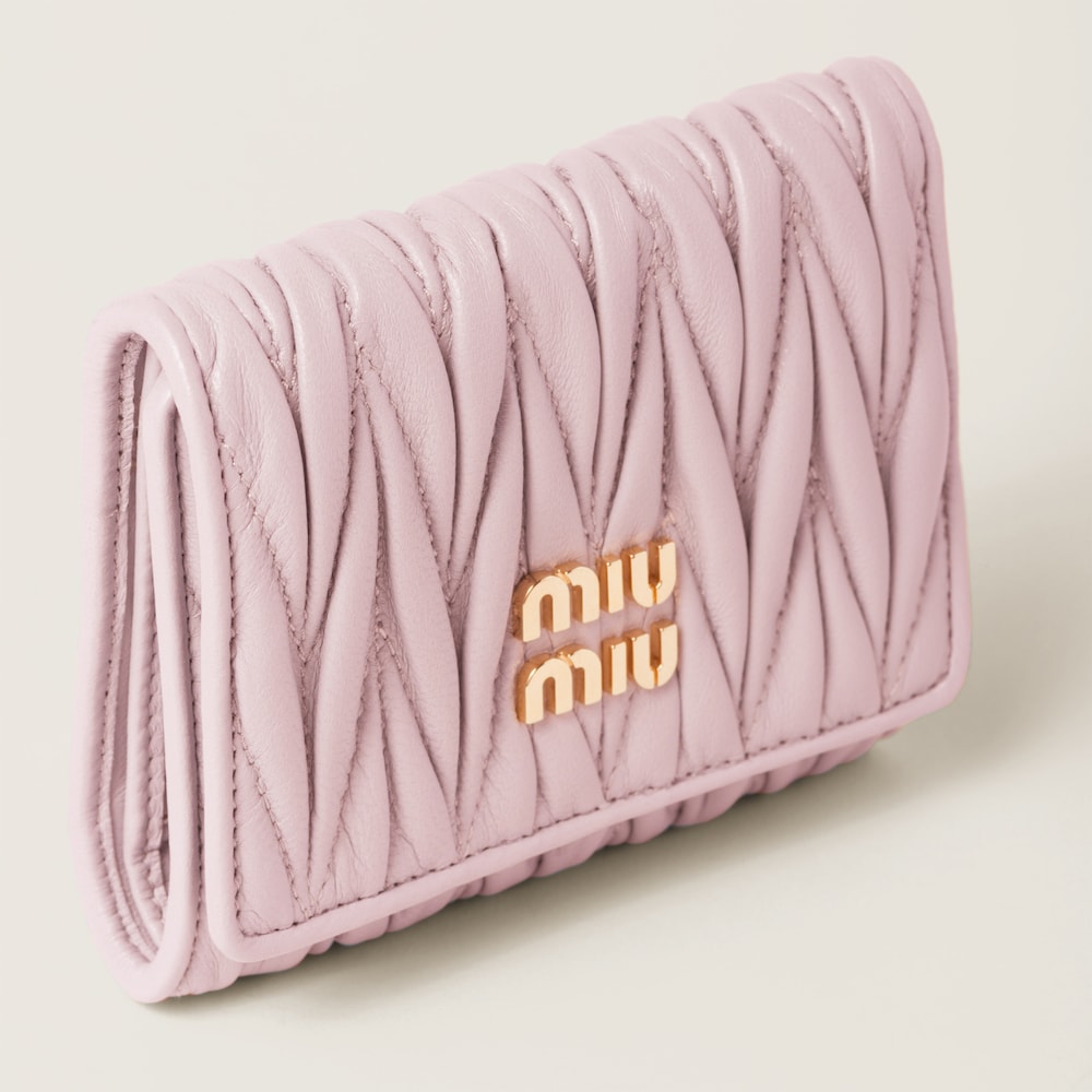 マテラッセレザー 財布 – Miu Miu-Official Site