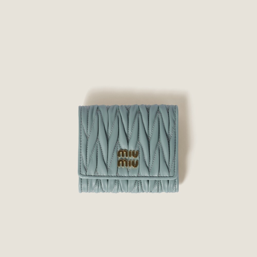 マテラッセレザー 財布 – Miu Miu-Official Site