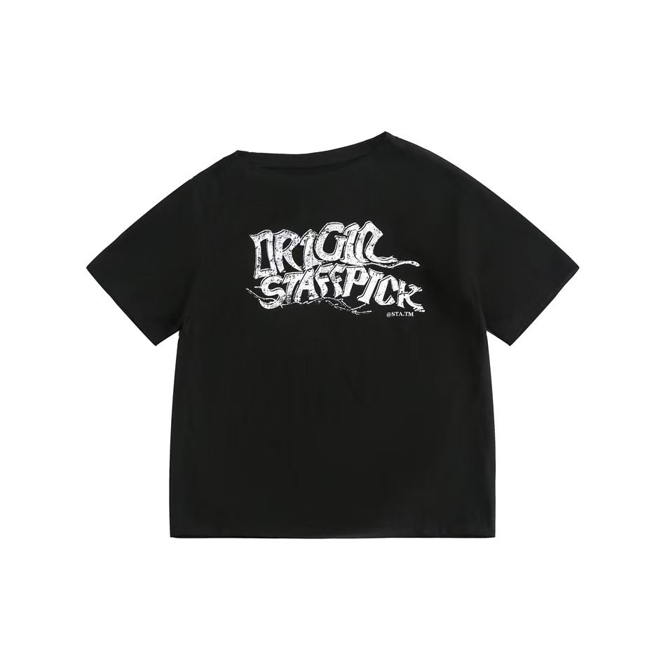 短袖T恤女露肩半袖2025年夏季寬鬆韓版復古女生斜肩上衣