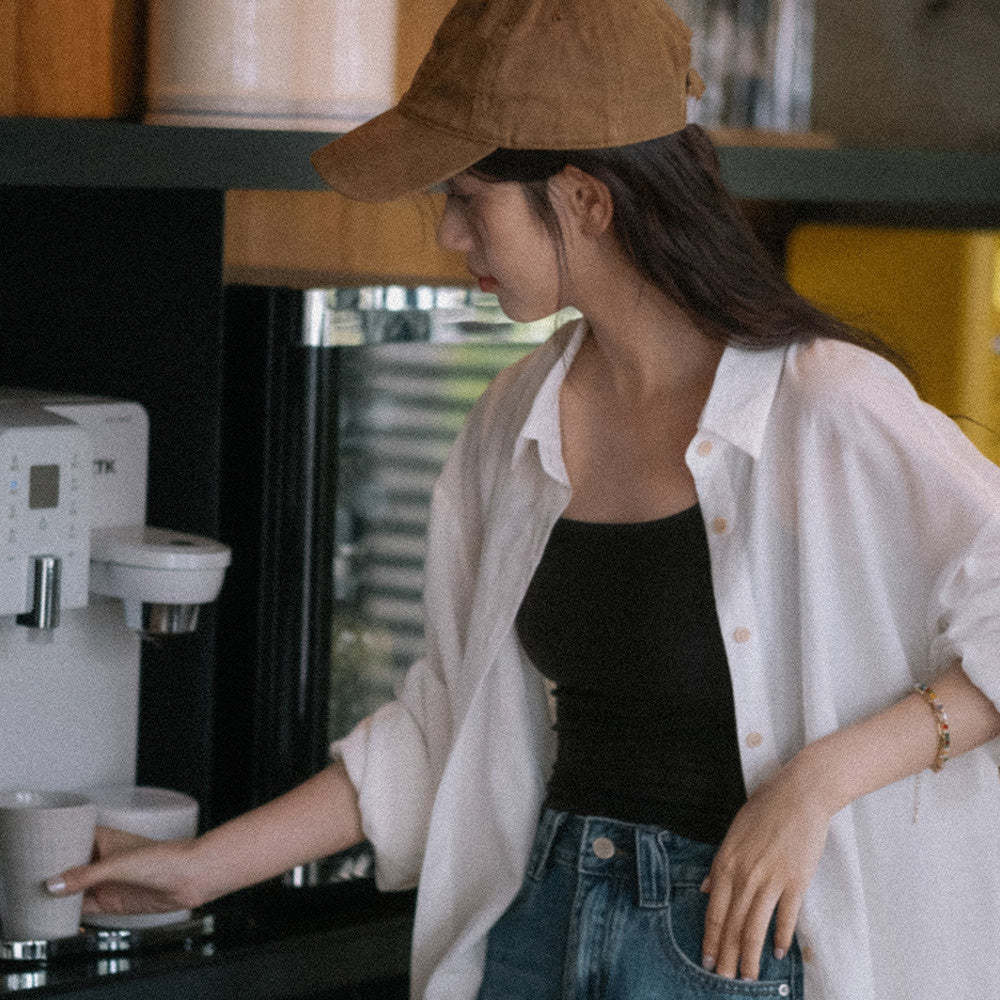 夏季美背內衣帶胸墊防走光辣妹吊帶女修身顯瘦內搭打底衫短款上衣