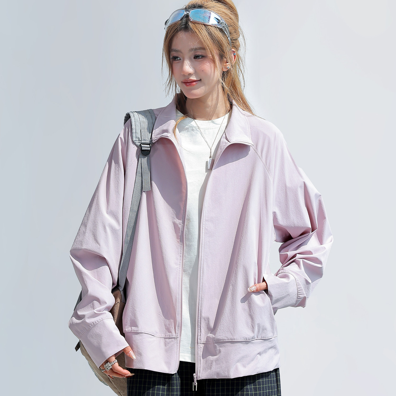 冰絲立領防曬衣女2026夏季新款防紫外線防曬服