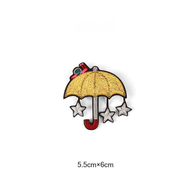 卡通彩虹胸針設計感小眾飾品精緻高檔西裝別針衣服防走光配飾徽章