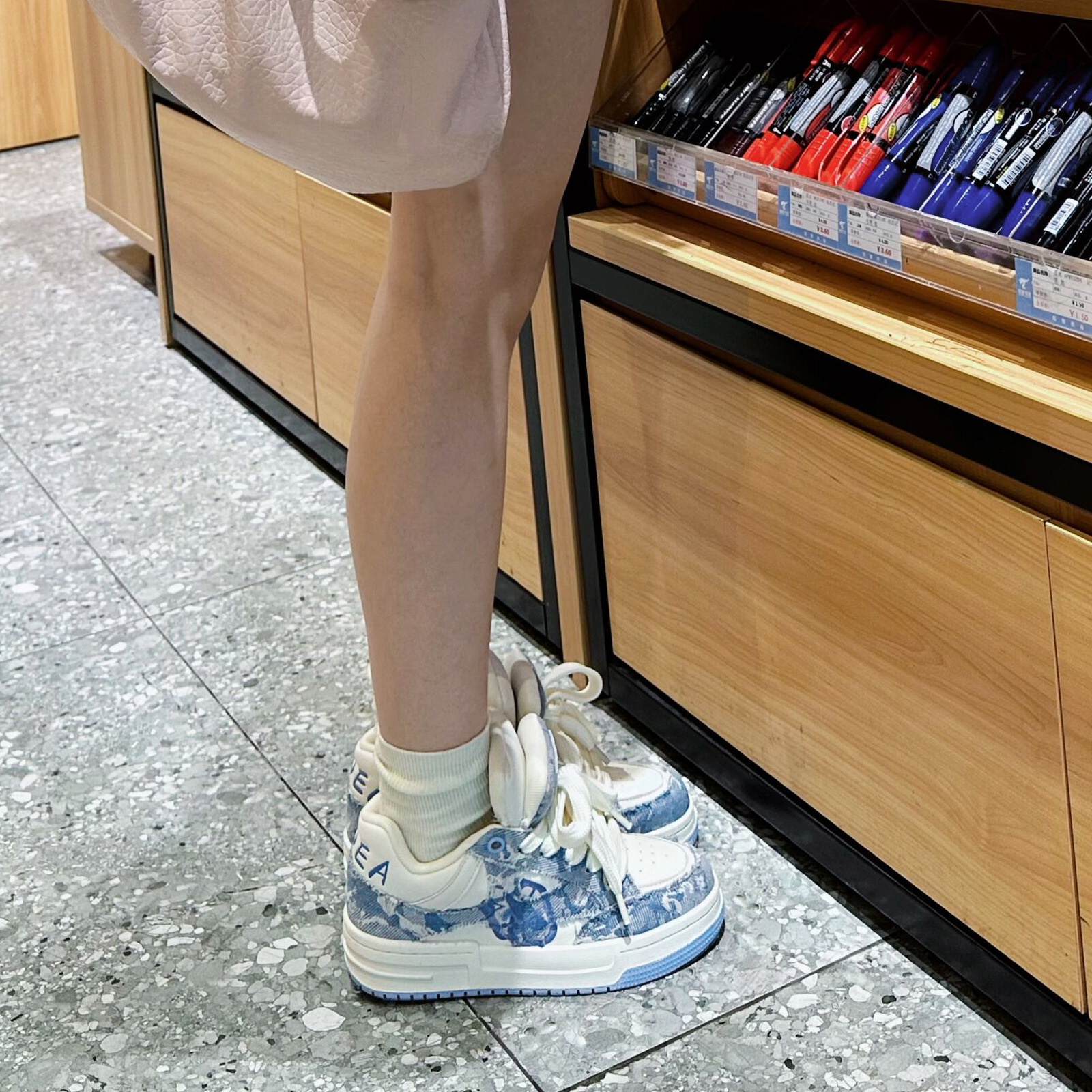 新款國潮女鞋子潮鞋板鞋麵包鞋女小白鞋