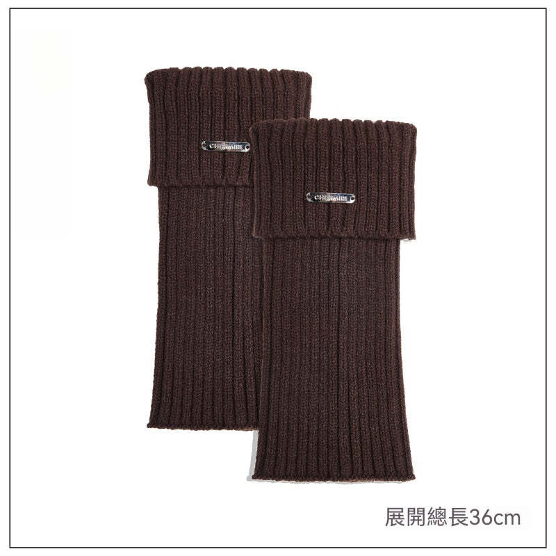 腿套白色針織女款冬季發熱保暖襪套雪地靴堆堆襪冬季小腿襪子加厚