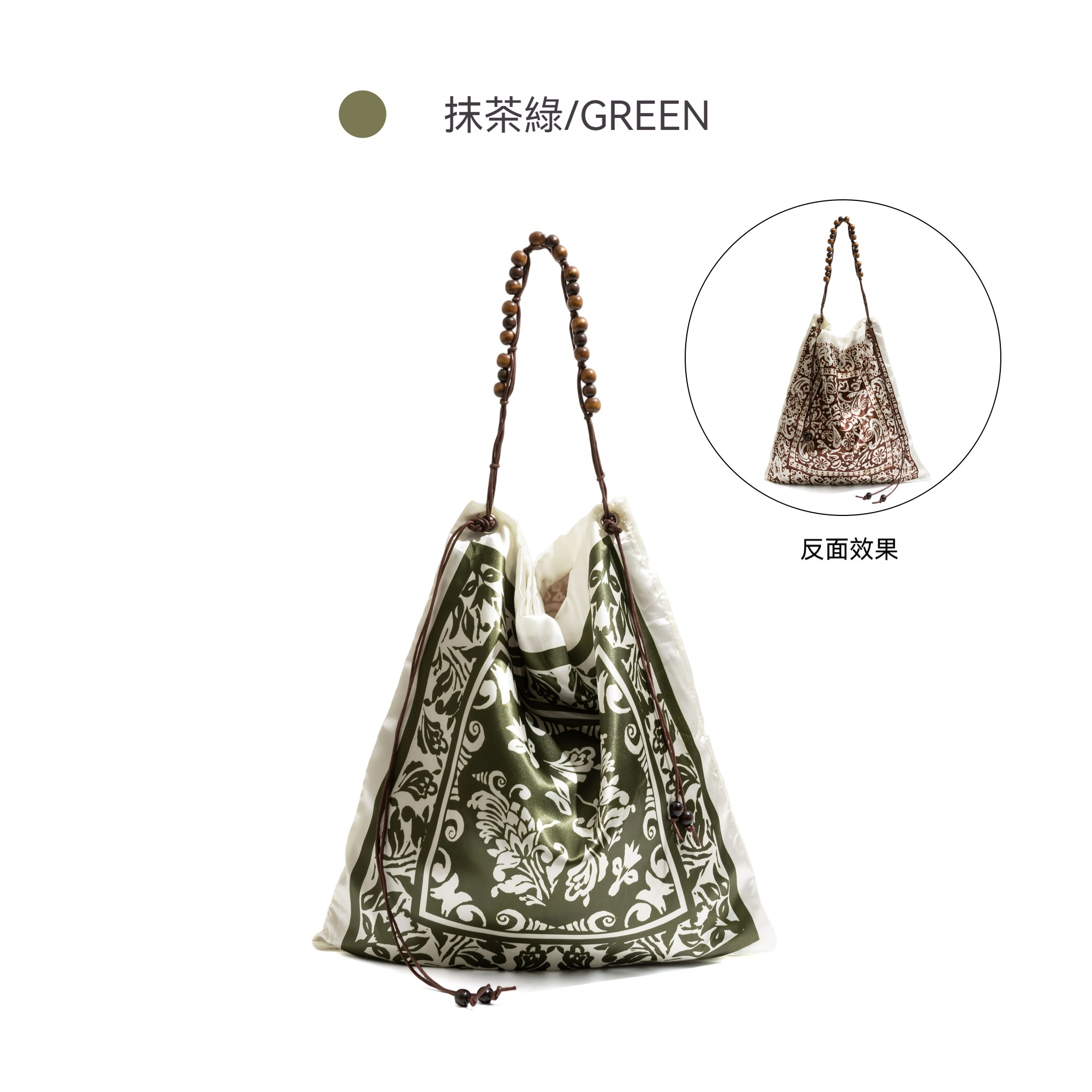 款新中式絲巾包包大容量手提包大容量單肩托特包