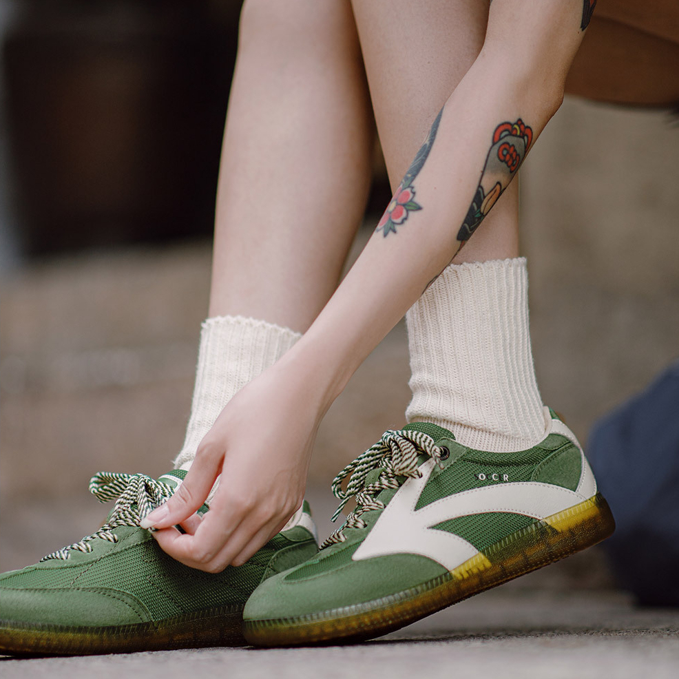 德訓鞋2025新款夏季網面透氣休閒鞋復古運動阿甘鞋潮流板鞋女