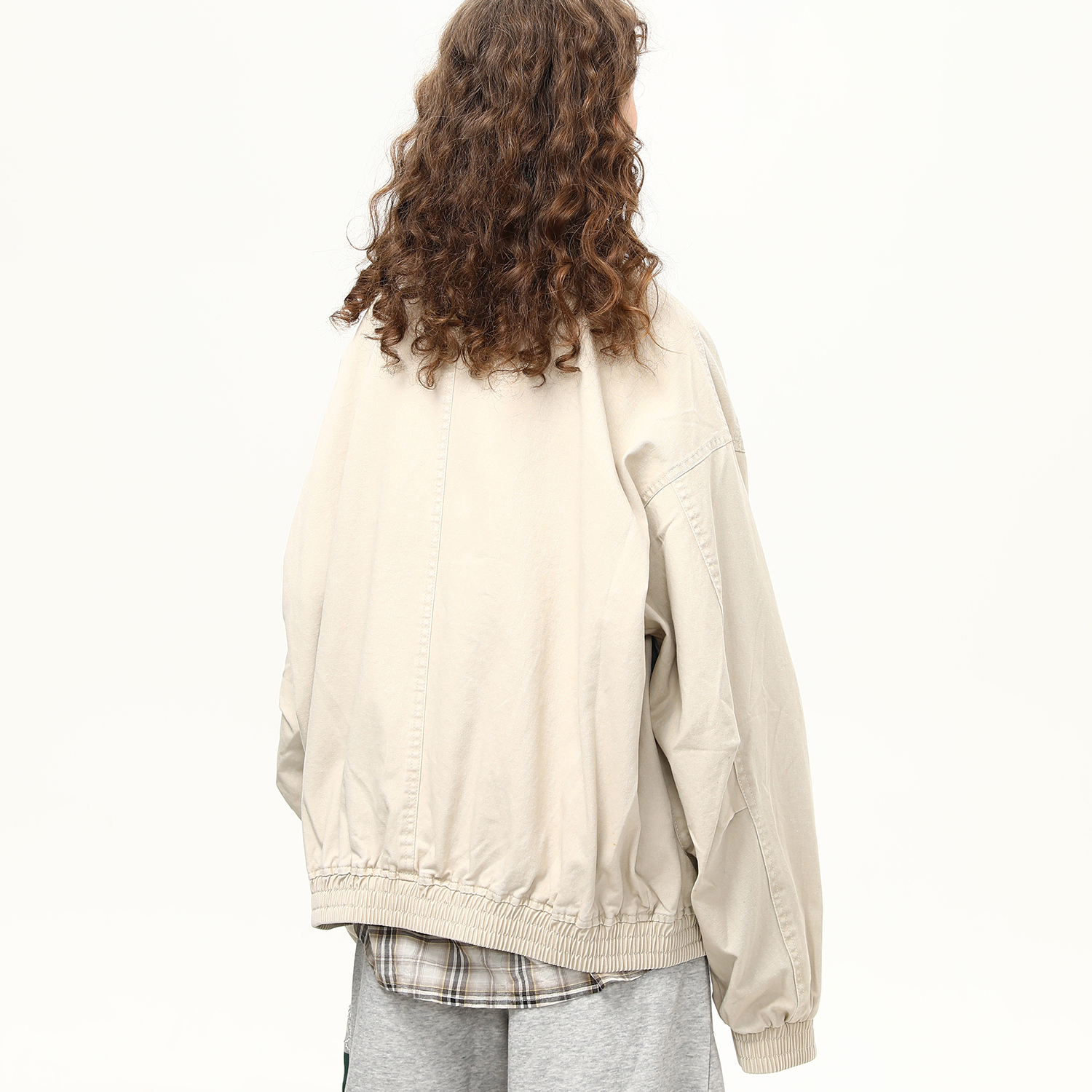 日系工裝戶外多口袋夾克外套女潮牌重磅秋季新款上衣