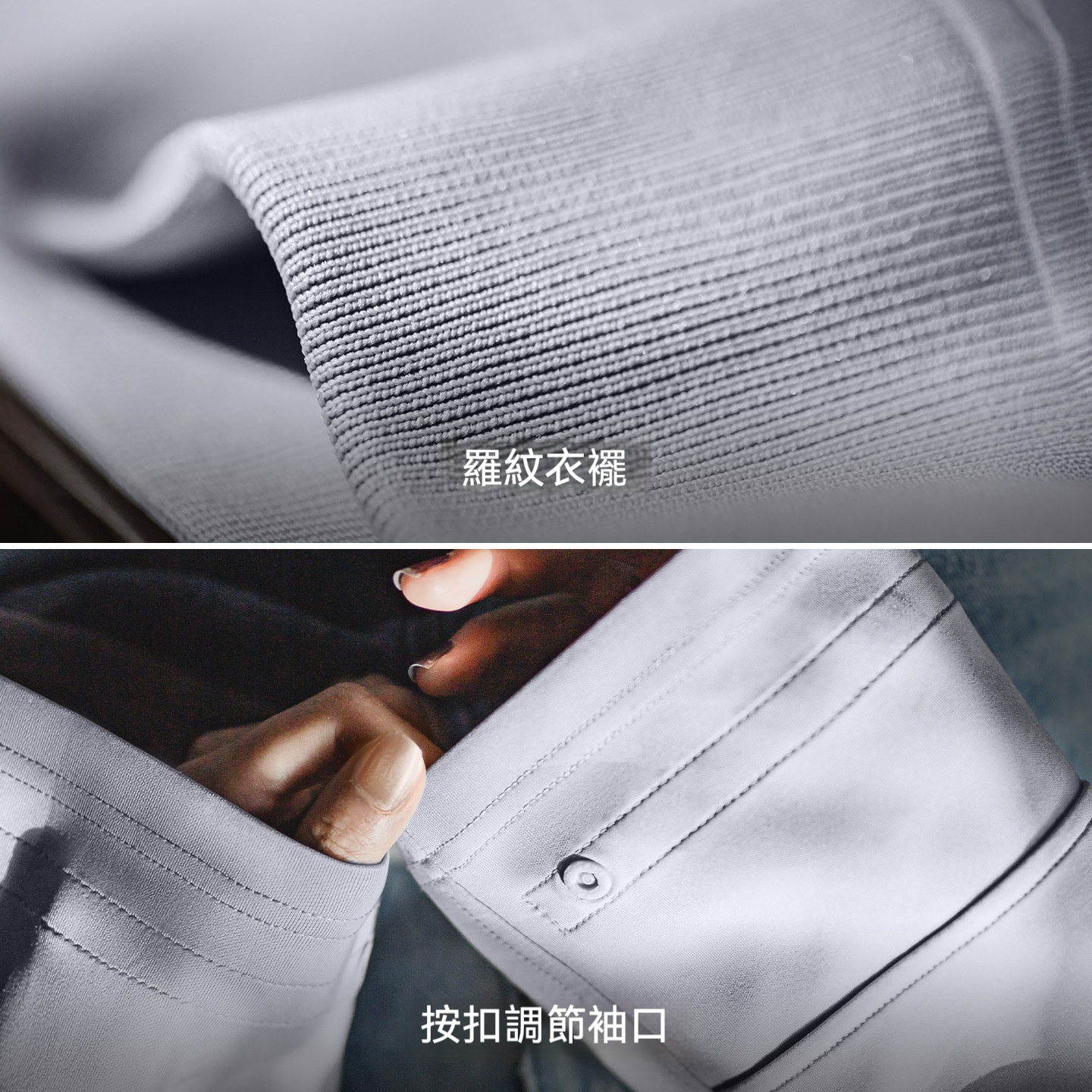 空氣層純灰色無帽款寬鬆落肩圓領套頭長袖衛衣外套上衣女士秋