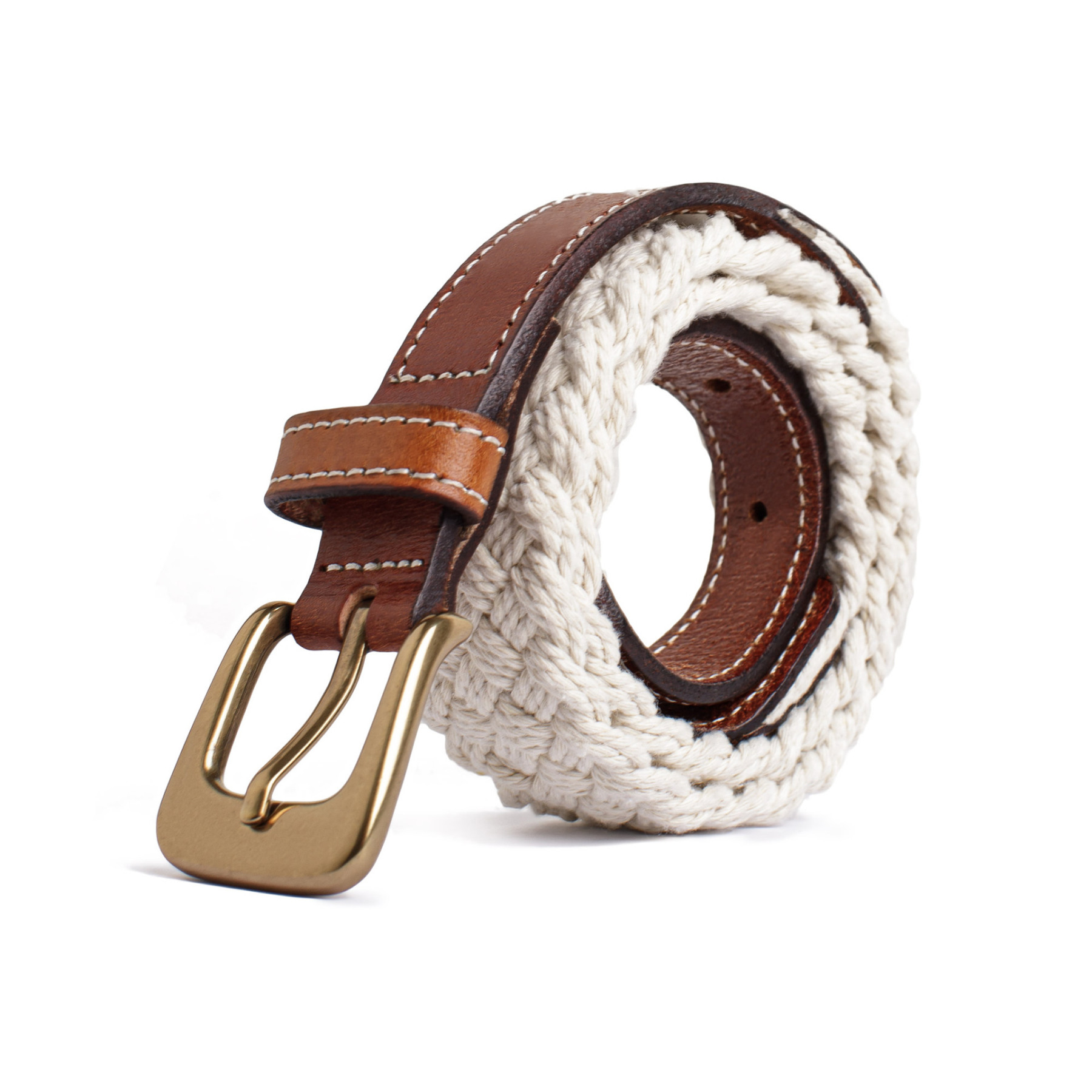 復古植鞣頭層真牛皮細款小皮帶牛仔褲簡約裝潢收腰編織腰帶女