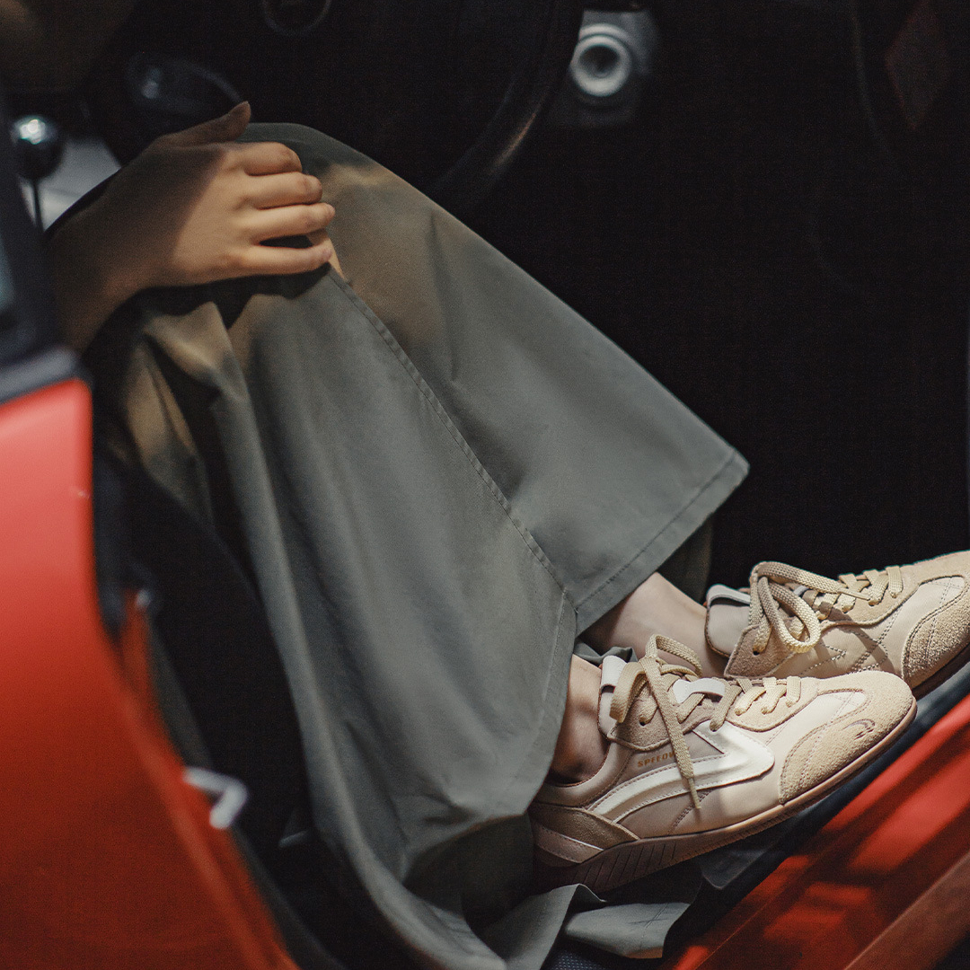 極速賽車鞋女款2025夏季新款復古透氣德訓鞋薄底運動休閒鞋子