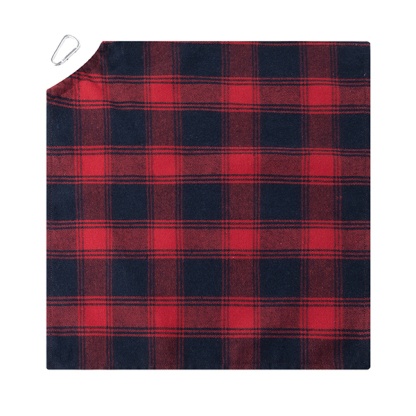 美式復古格紋紮染褲巾腰巾女百搭設計感小方巾街頭潮牌掛飾配飾