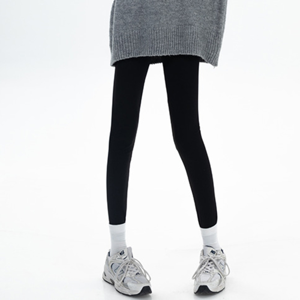 修身打底鯊魚褲女2024秋冬新款外穿緊身保暖芭比褲子