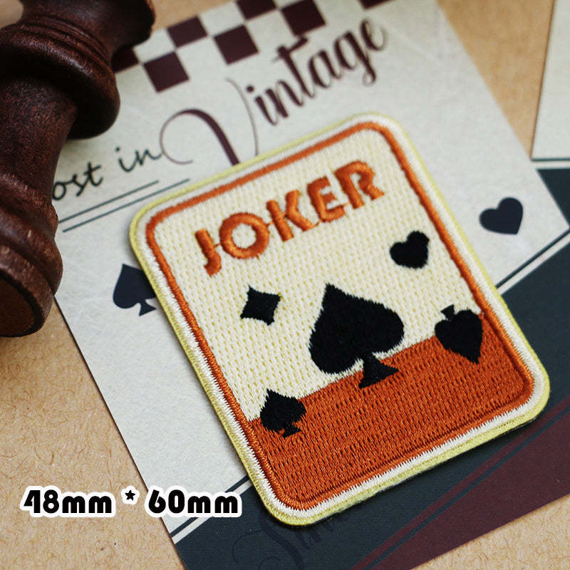 粘貼復古vintage刺繡布貼衝鋒衣包包徽章圖案貼衣服破洞補丁遮蓋