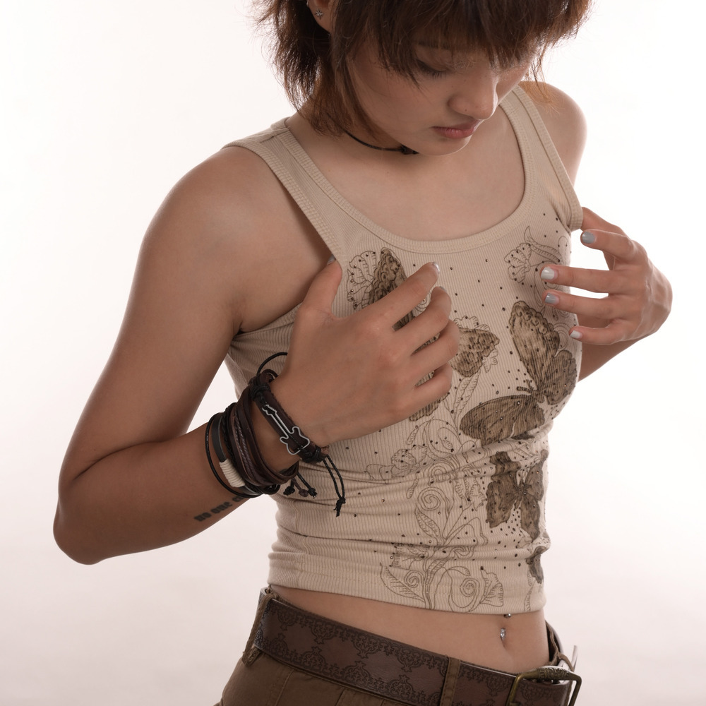 復古編織吉他牛皮手鏈合金三層套裝簡約棕荼蘼三條可拆