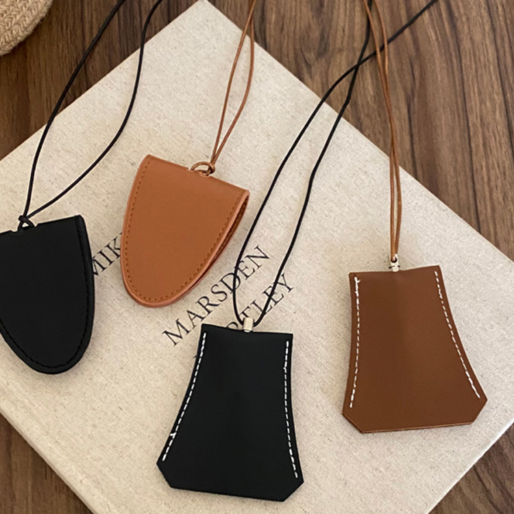 掛脖磁吸皮革墨鏡夾項鍊經典百搭眼鏡夾掛繩毛衣鏈配飾