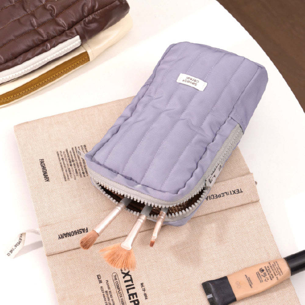 气球笔刷包大容量便携旅行多功能可立式化妆刷眉笔收纳包