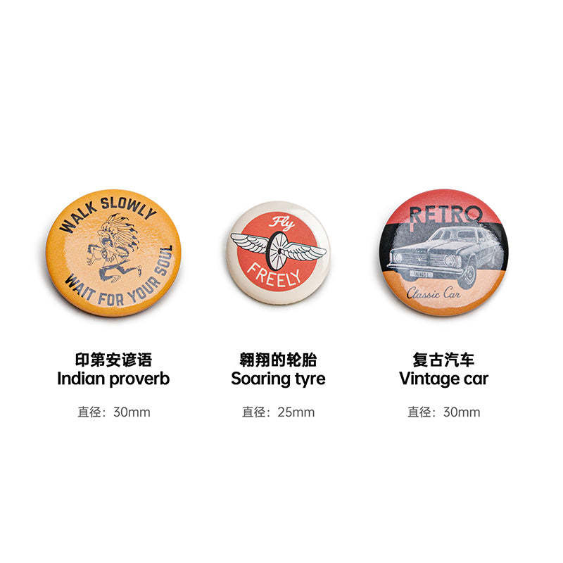 馬登女裝 趣味胸針創意衣服配飾別針包包扣針帽子徽章配飾品胸章