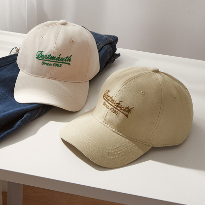 棒球帽女2025年新款加深帽檐大頭顯臉小軟頂遮陽帽深頂鴨舌帽子