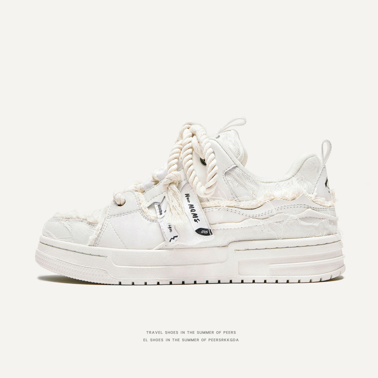 黑騎士青春潮流休閒麵包鞋女板鞋