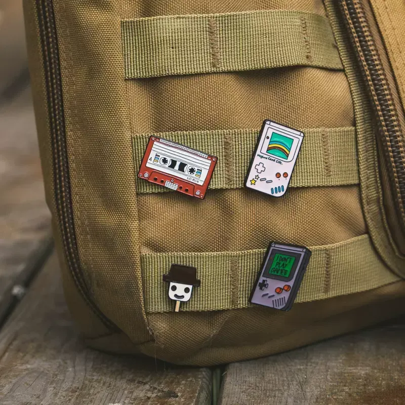 回憶情懷胸針復古物件金屬徽章